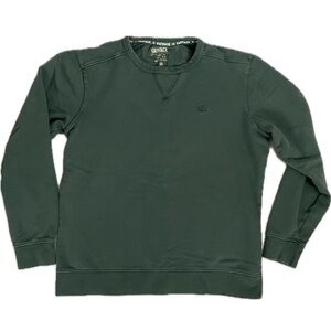 FATFACE Men’s Petersfield Light Green Crewneck Sweatshirt Size Medium